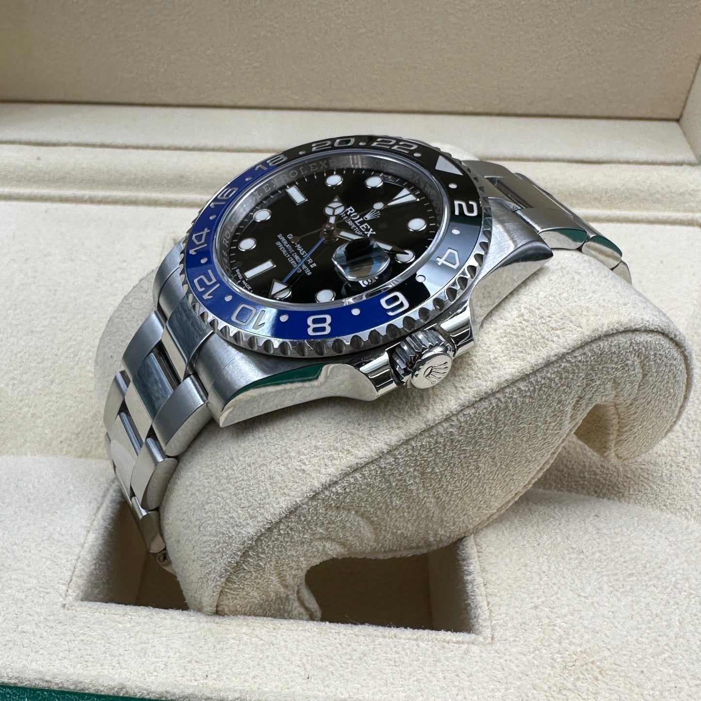 ROLEX GMT MASTER II 40mm 116710BLNR FULL SET 2017