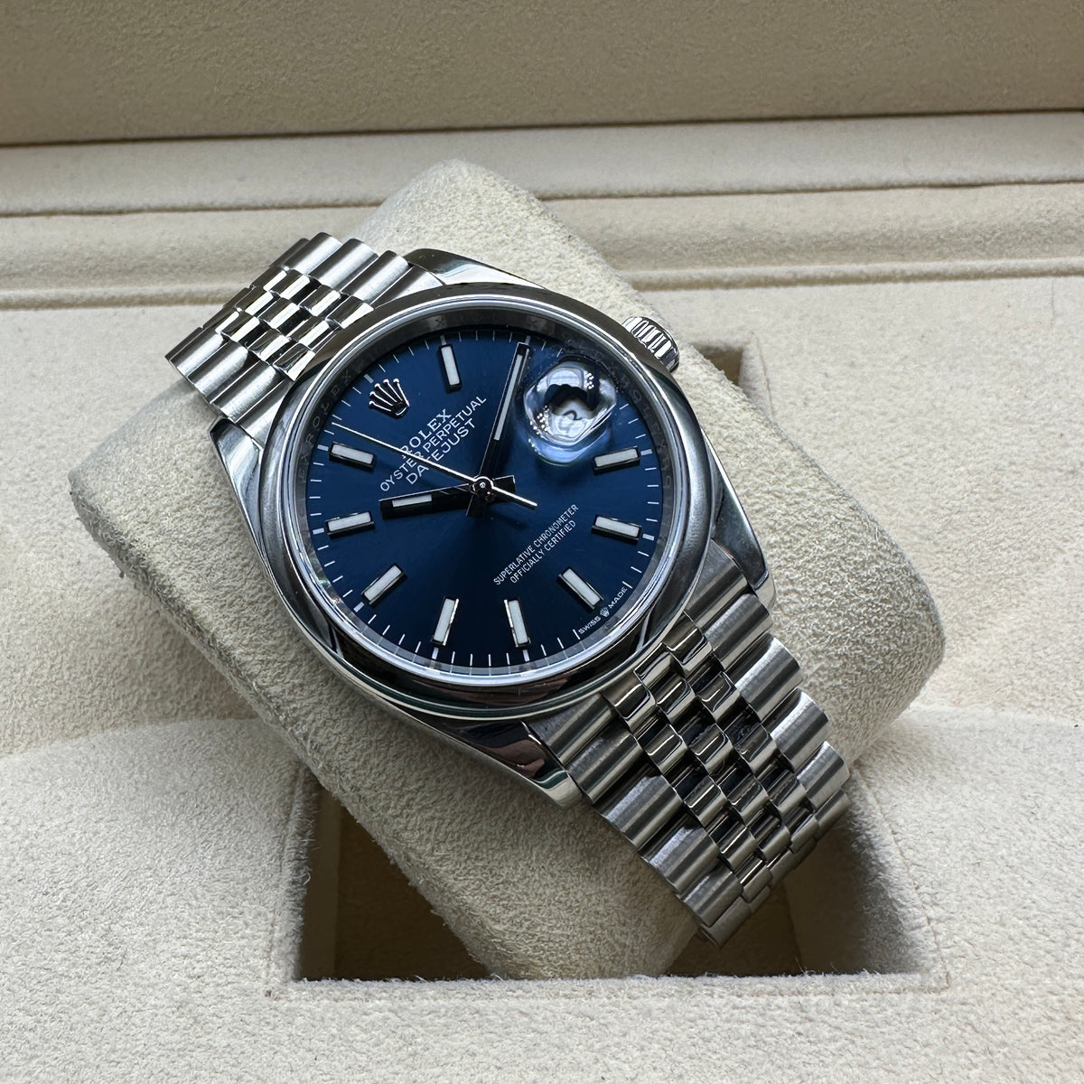 ROLEX DATEJUST 36mm 126200 FULL SET 2019