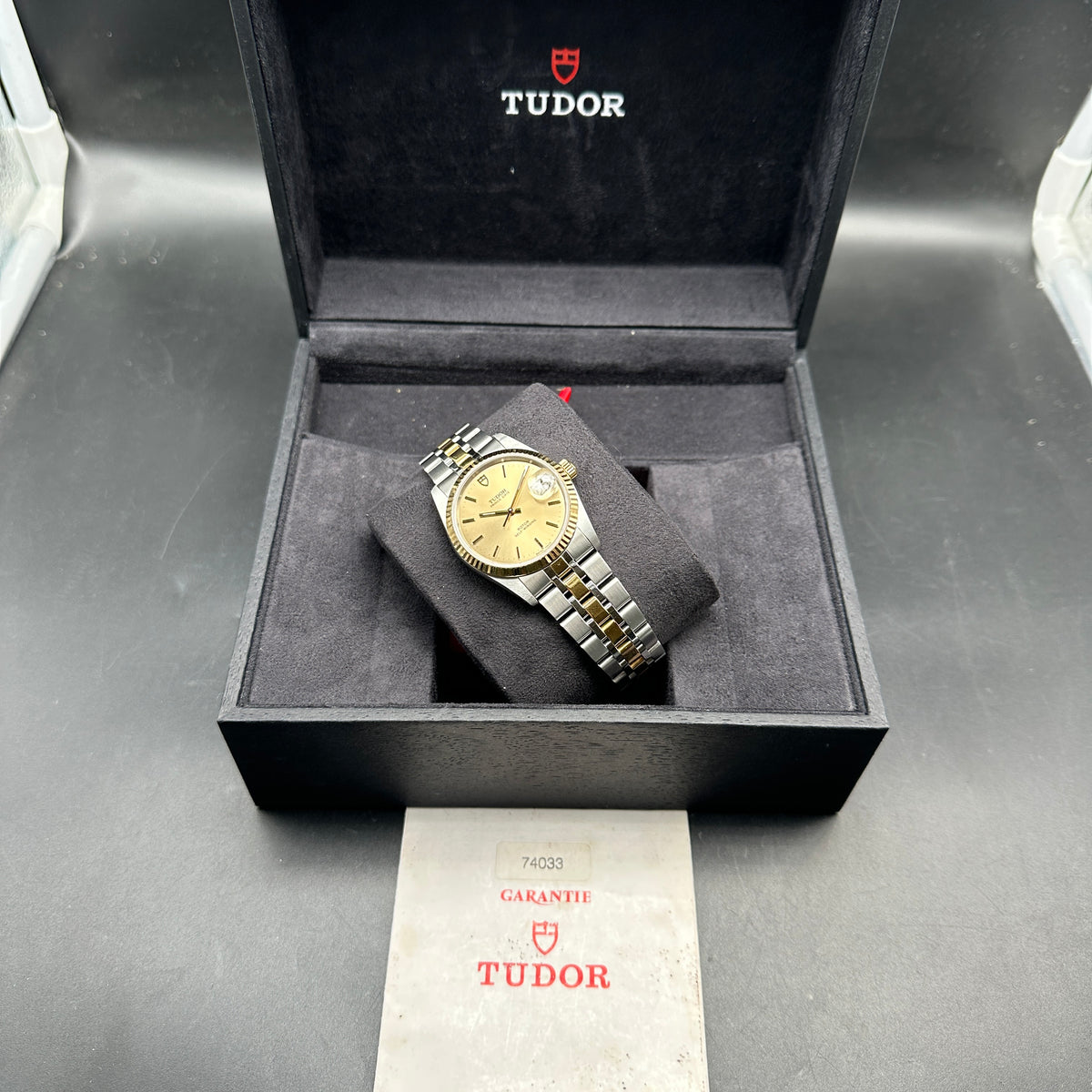 TUDOR PRINCE DATE 34mm 74033 FULL SET 2000