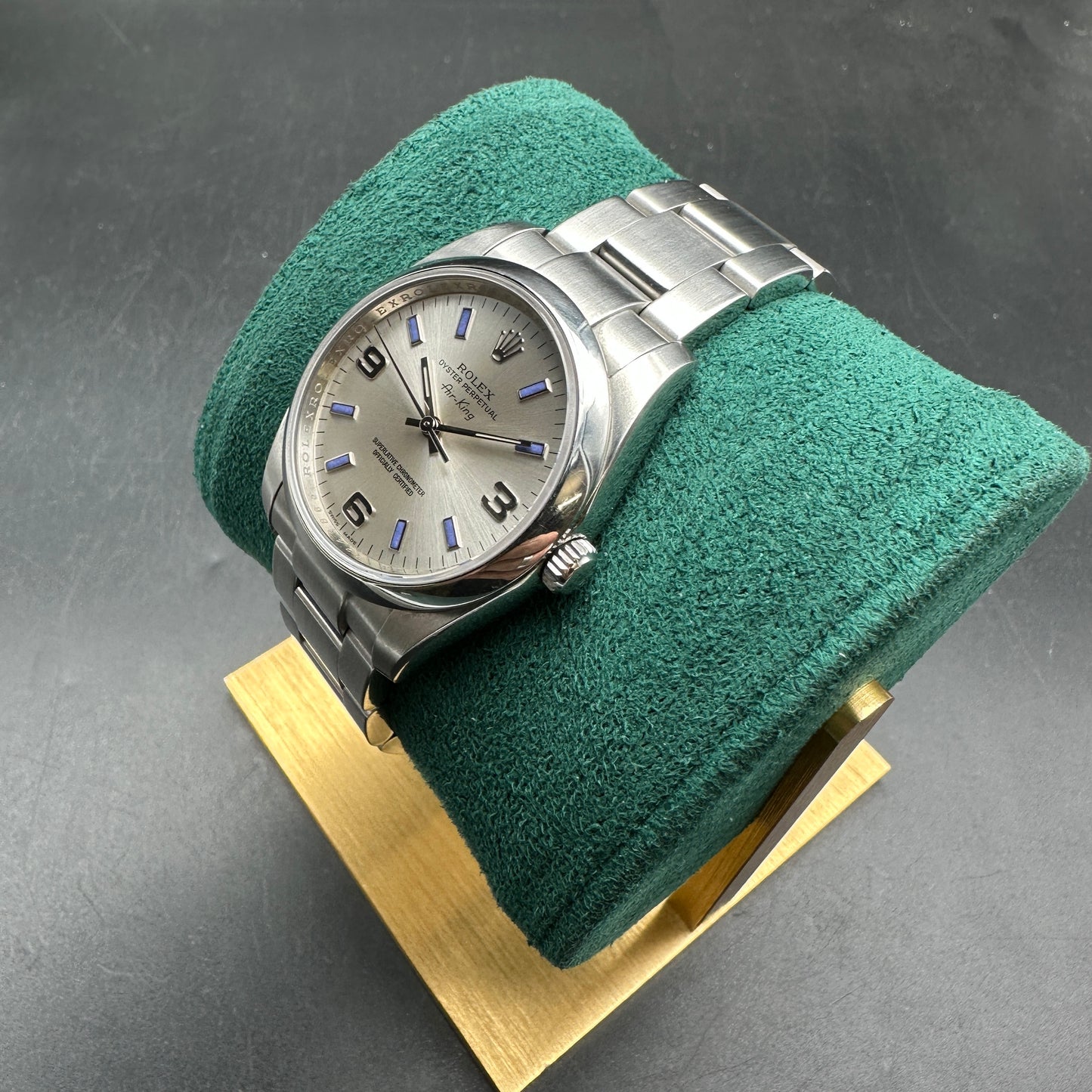 ROLEX AIRKING 34mm 114200 FULL SET 2009