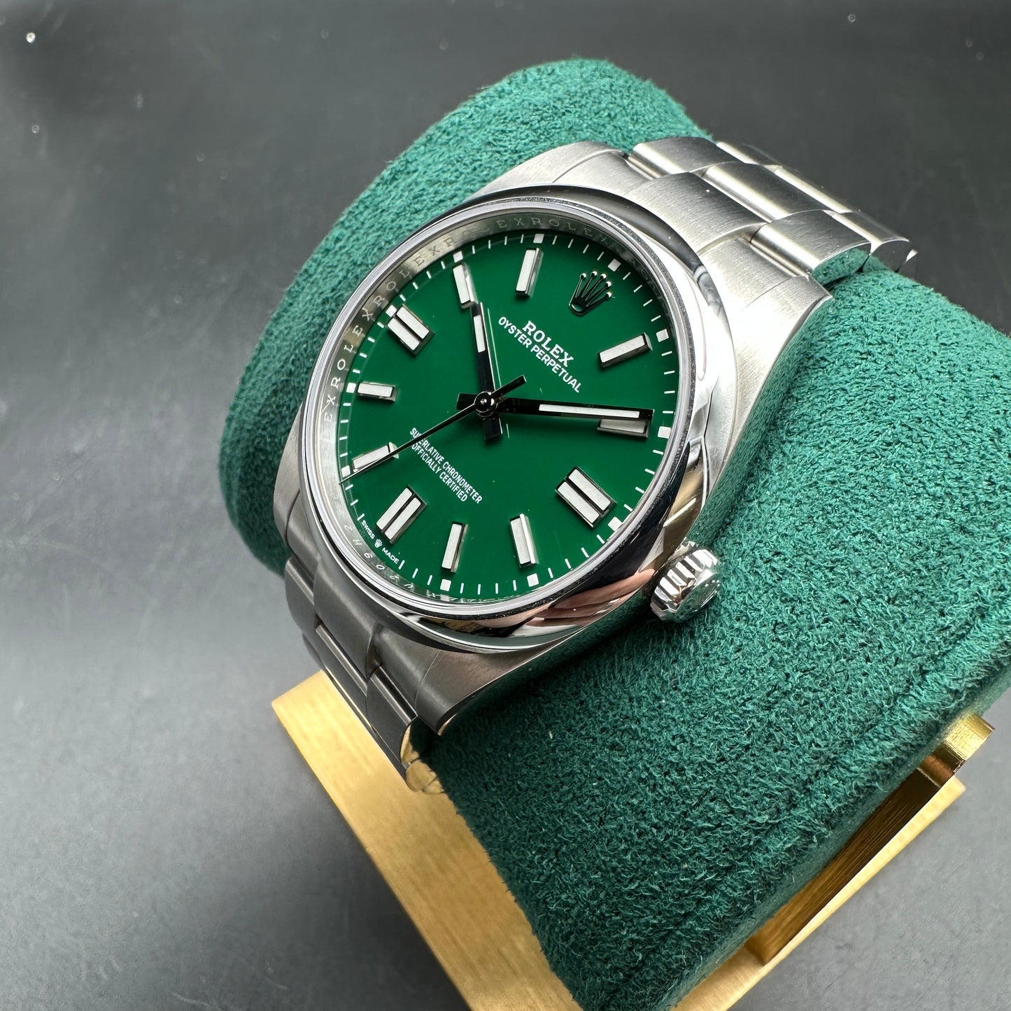 ROLEX OYSTER PERPETUAL 41mm 124300 FULL SET 2022