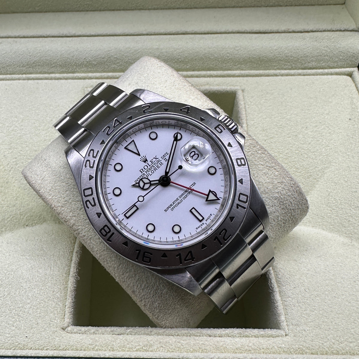 ROLEX EXPLORER II 40mm 16570 FULL SET 2008