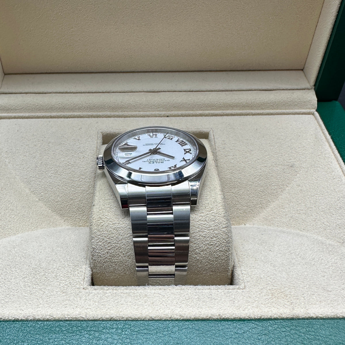 ROLEX DETEJUST 41mm 126300 FULL SET 2021