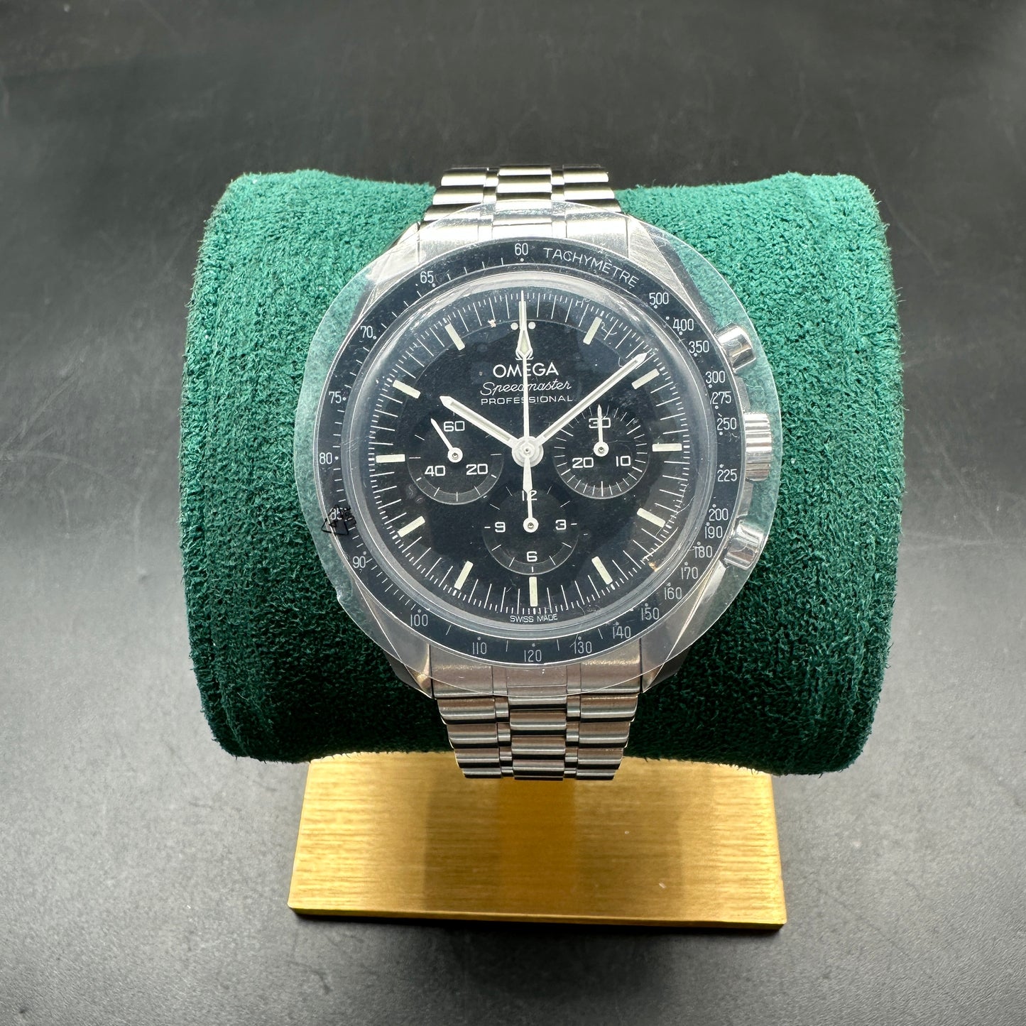 OMEGA SPEEDMASTER MOONWATCH 42MM ESALITE NUOVO FULL SET