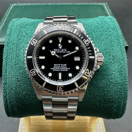 ROLEX SEADWELLER 40mm 16600 FULL SET 1999 CON TOOLKIT
