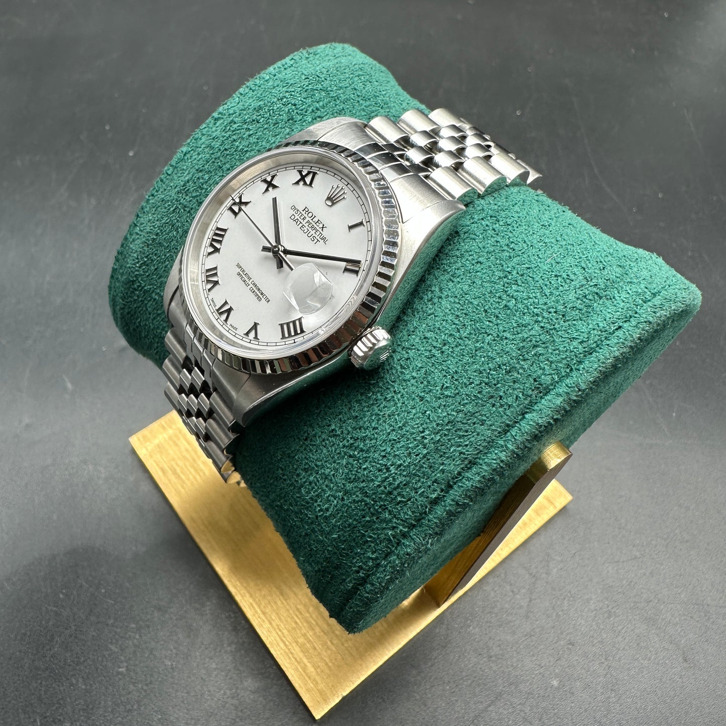 ROLEX DATEJUST 36mm 16234 FULL SET 2004