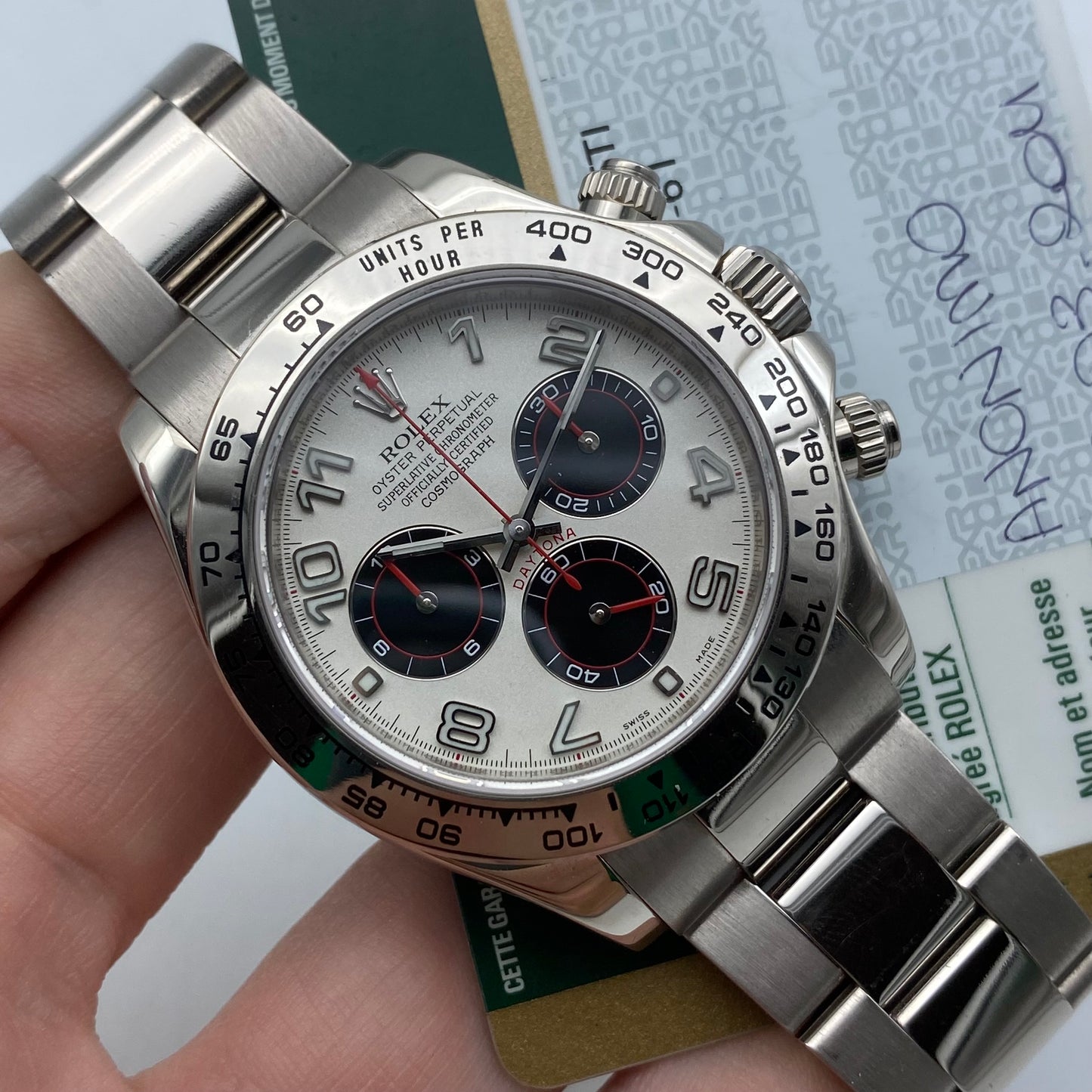 ROLEX DAYTONA 116509 FULL SET 2011