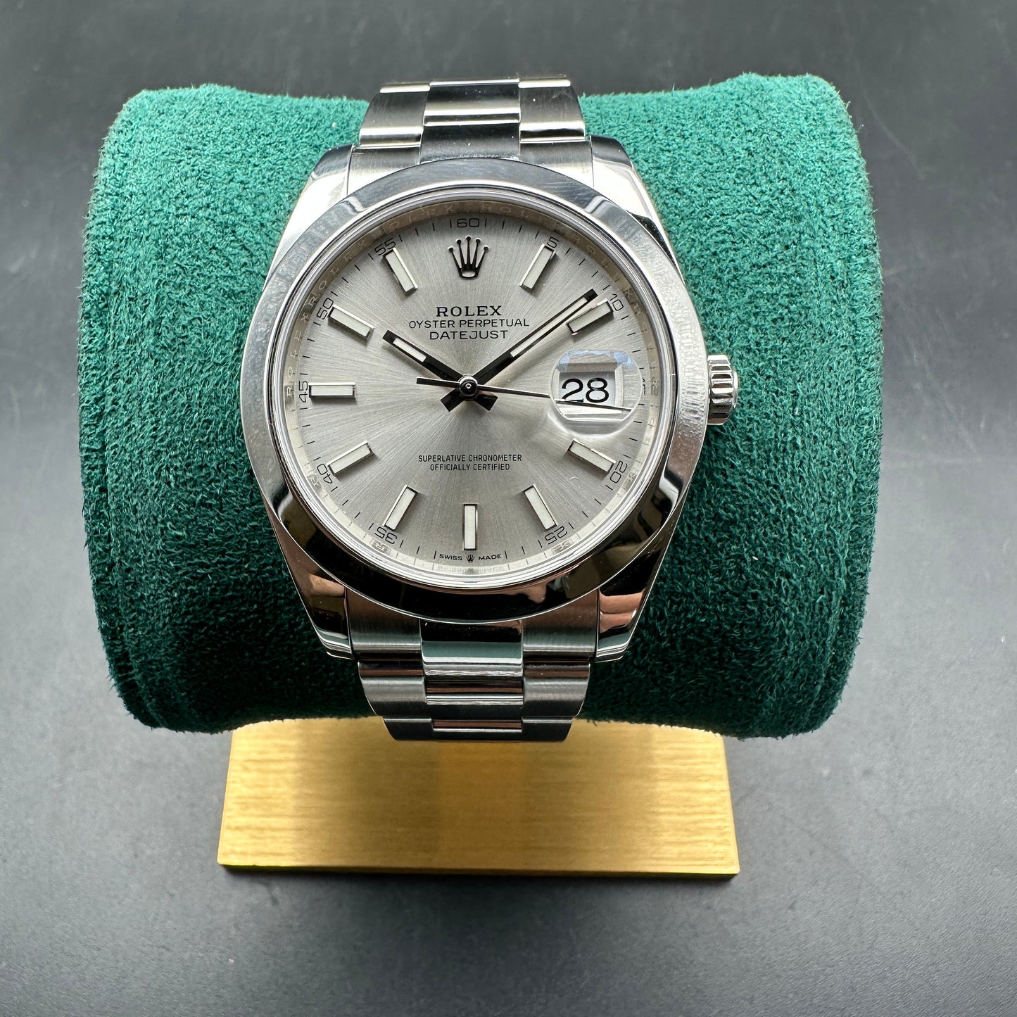 ROLEX DATEJUST 41mm 126300 FULL SET 2020