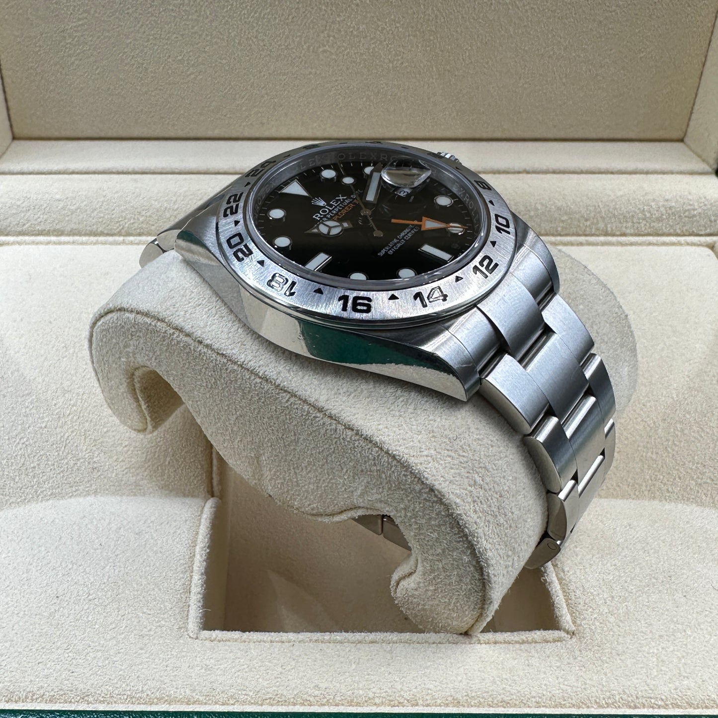 ROLEX EXPLORER II 42mm 216570 FULL SET 2017