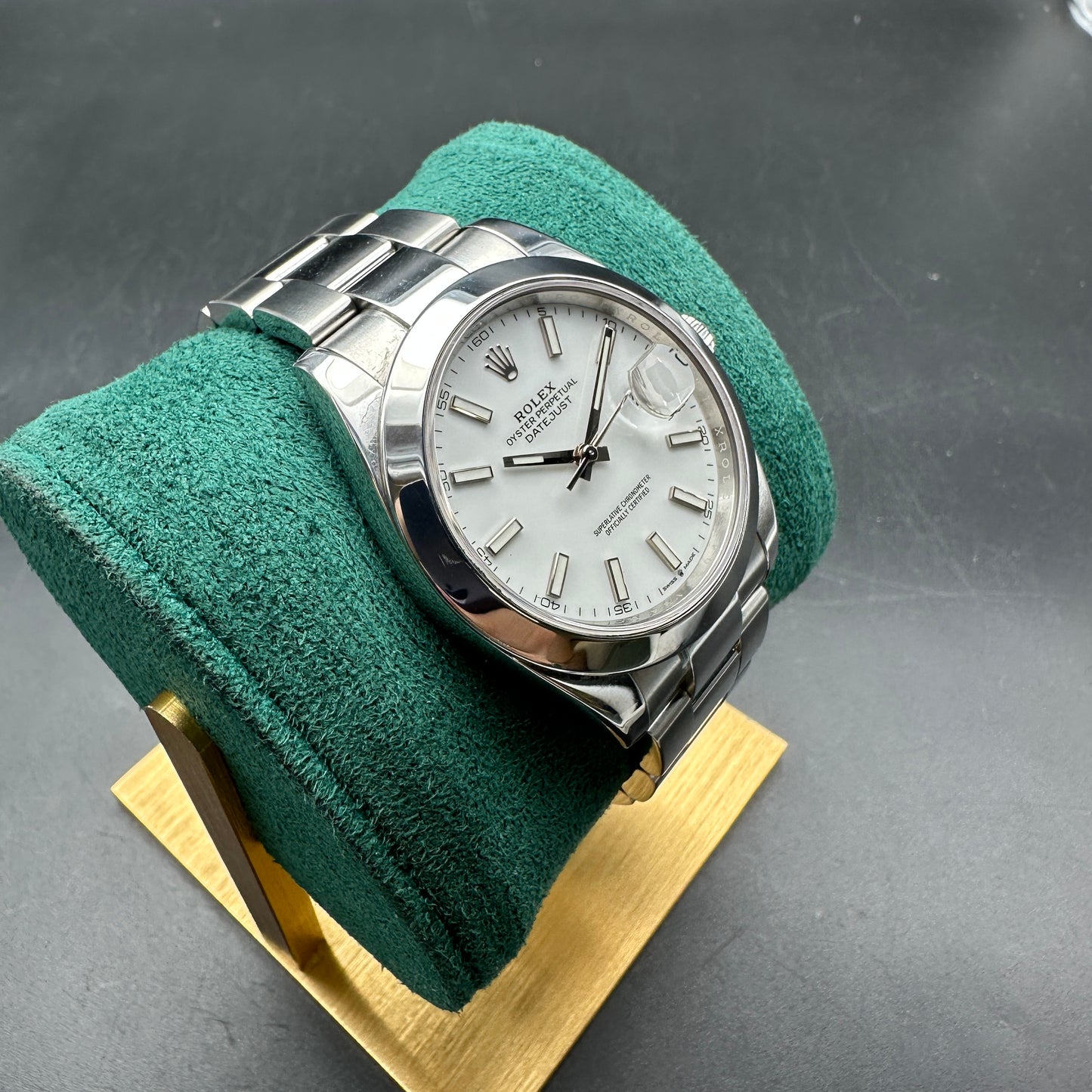 ROLEX DATEJUST 41mm 126300 FULL SET 2021