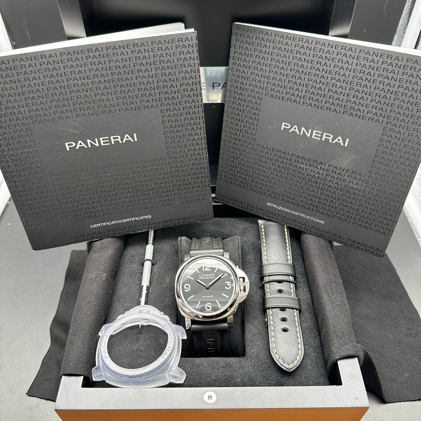 PANERAI LUMINOR BASE 8 GIORNI 44mm PAM00560 FULL SET 2018