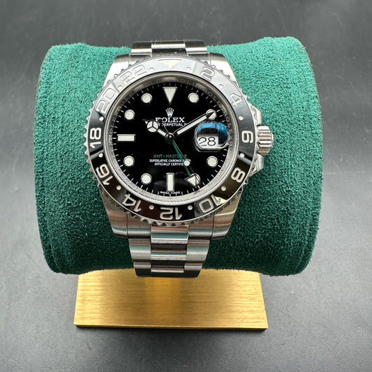 ROLEX GMT MASTER II 116710LN FULL SET 2014
