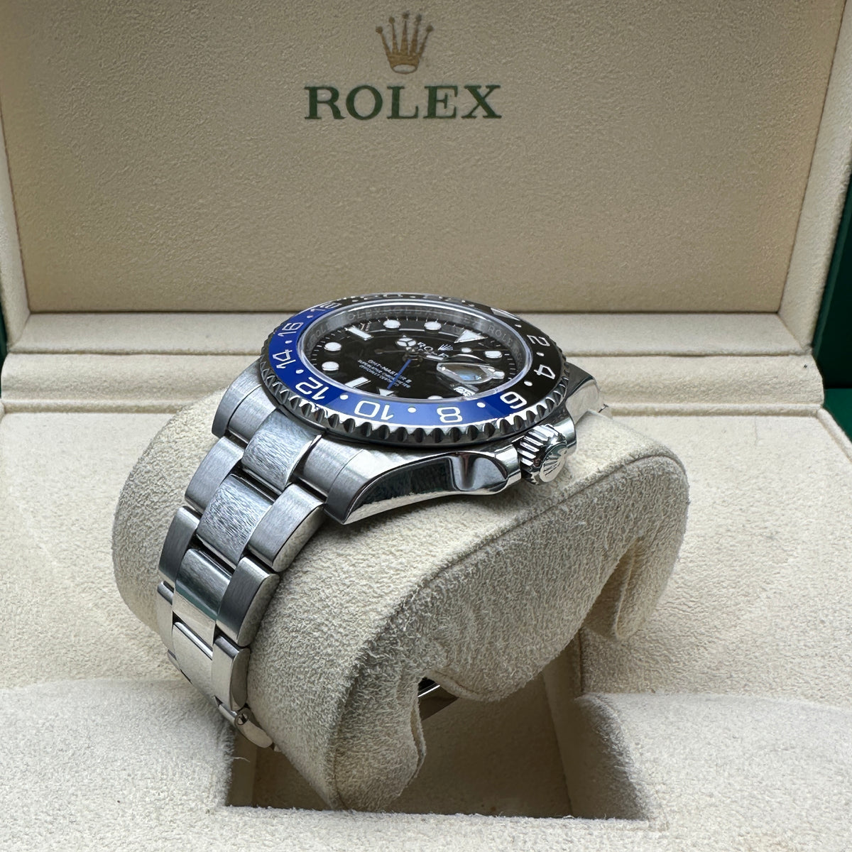 ROLEX GMT MASTER II 40mm 116710BLNR FULL SET 2014