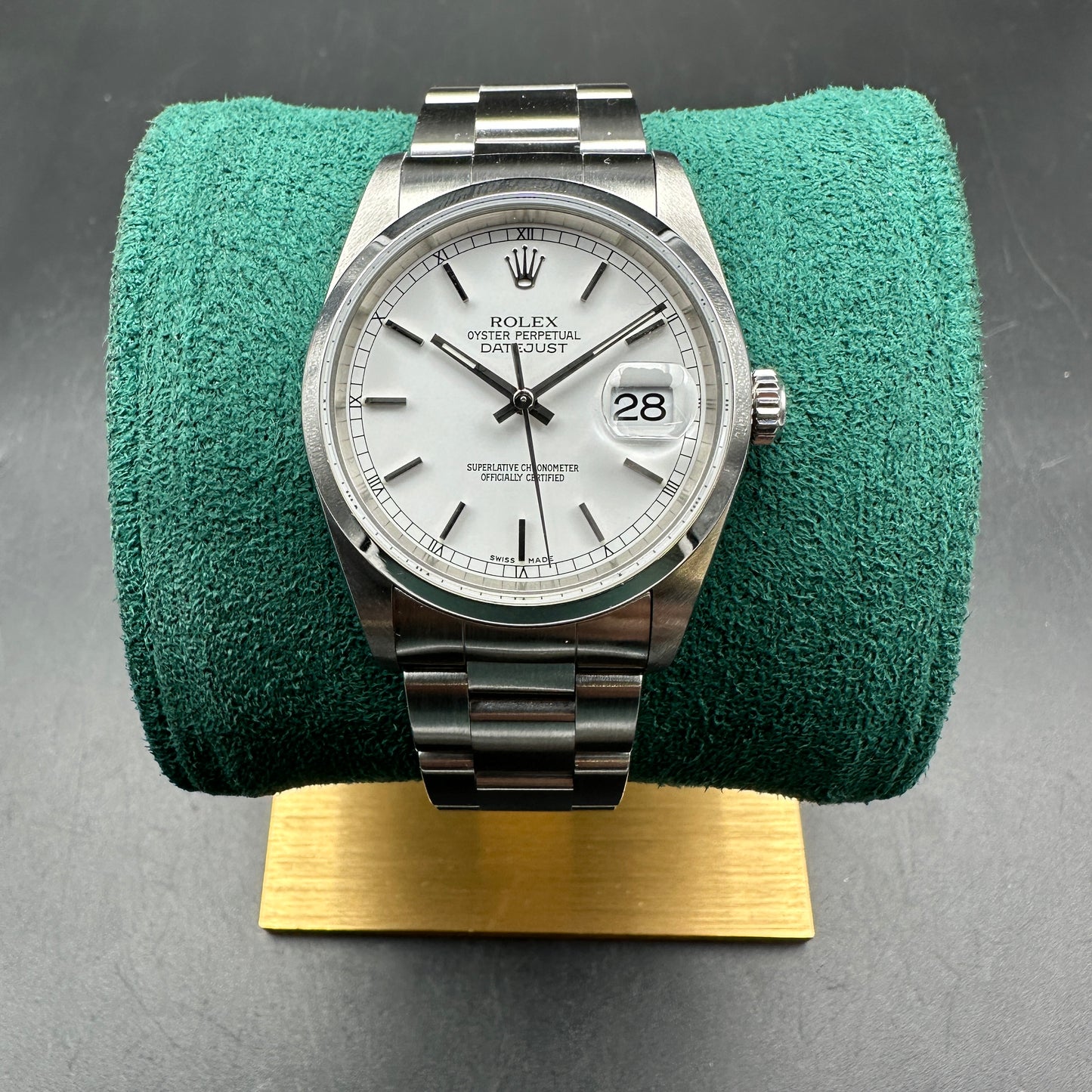 ROLEX DATEJUST 36mm 16200 FULL SET 2005