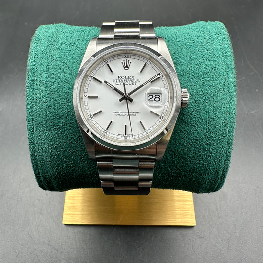 ROLEX DATEJUST 36mm 16200 FULL SET 2005