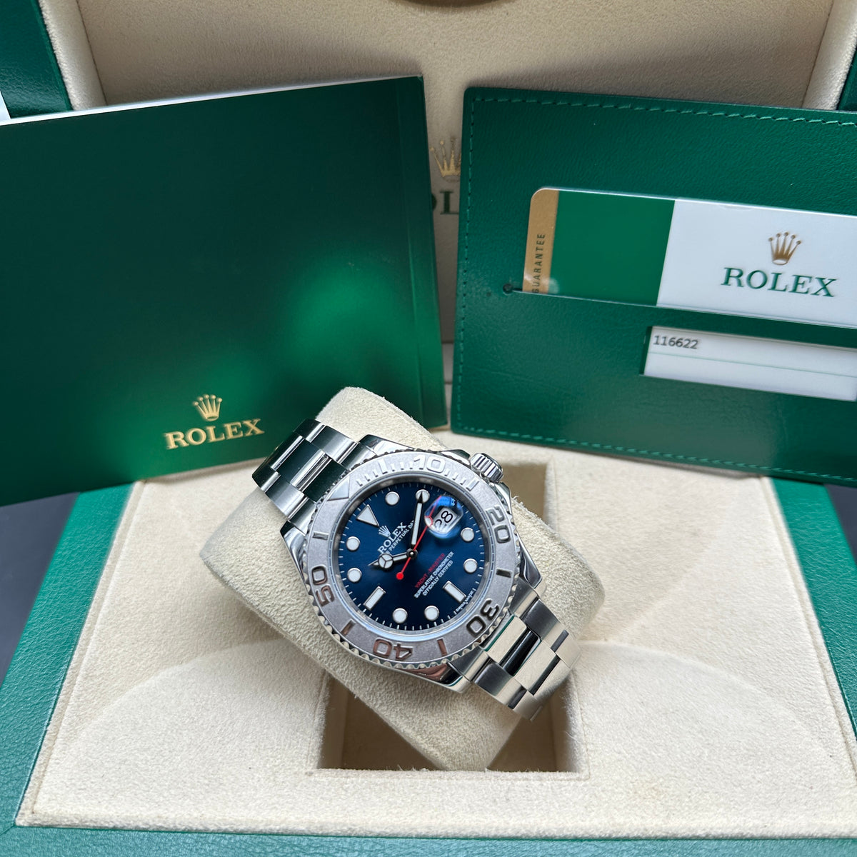 ROLEX YACHTMASTER 40MM 116622 FULL SET 2016