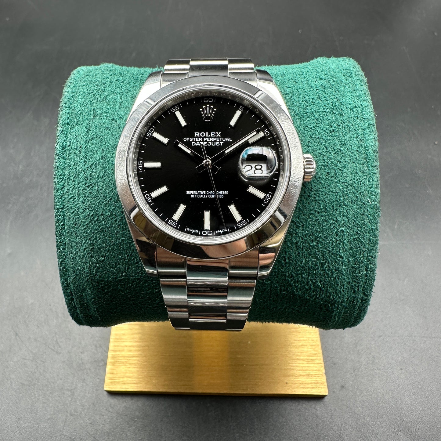 ROLEX DATEJUST 41mm 126300 FULL SET 2017