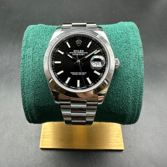 ROLEX DATEJUST 41mm 126300 FULL SET 2017