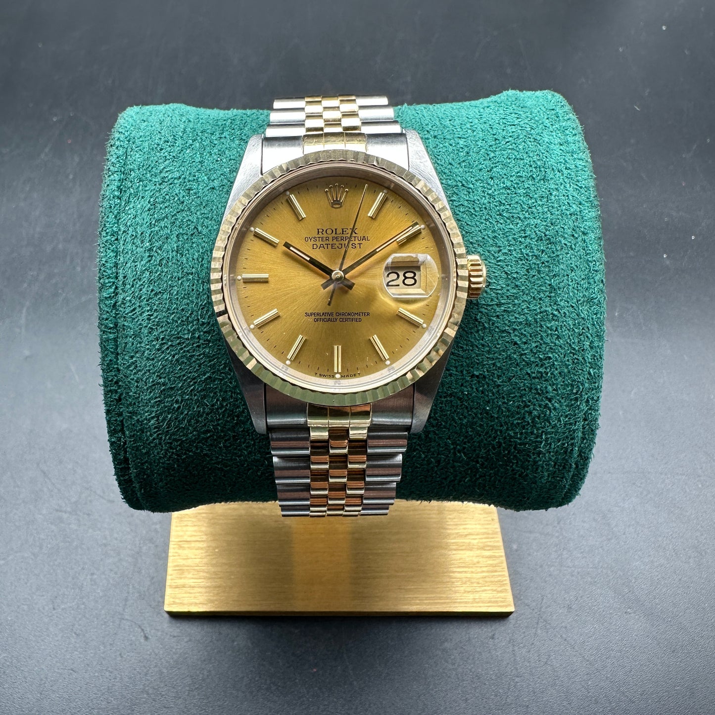 ROLEX DATEJUST 36mm 16233 FULL SET 1993