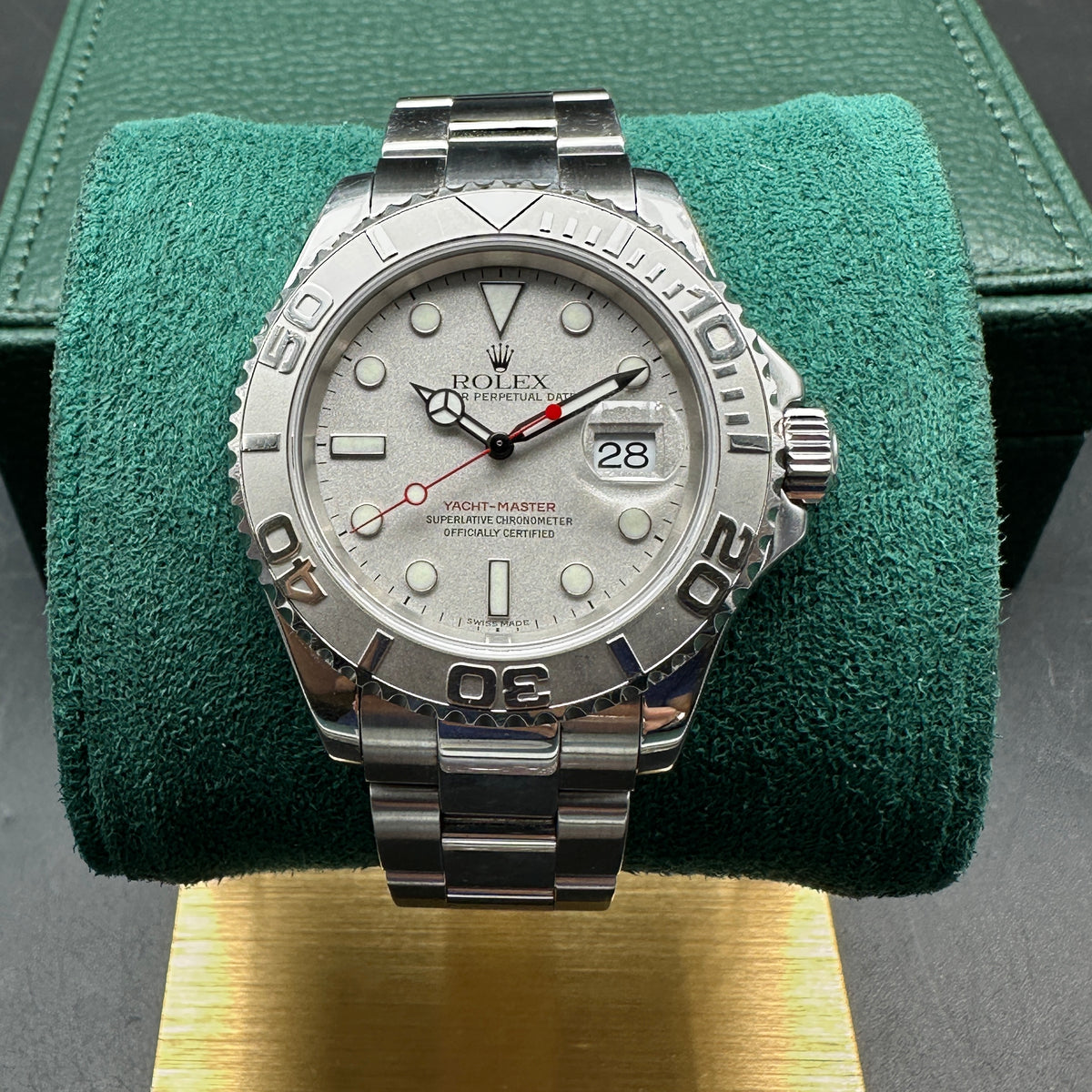 ROLEX YACHTMASTER 40MM 16622 FULL SET 2001