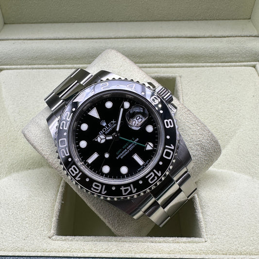 ROLEX GMT MASTER II 40mm 116710LN FULL SET ITALIA 2010