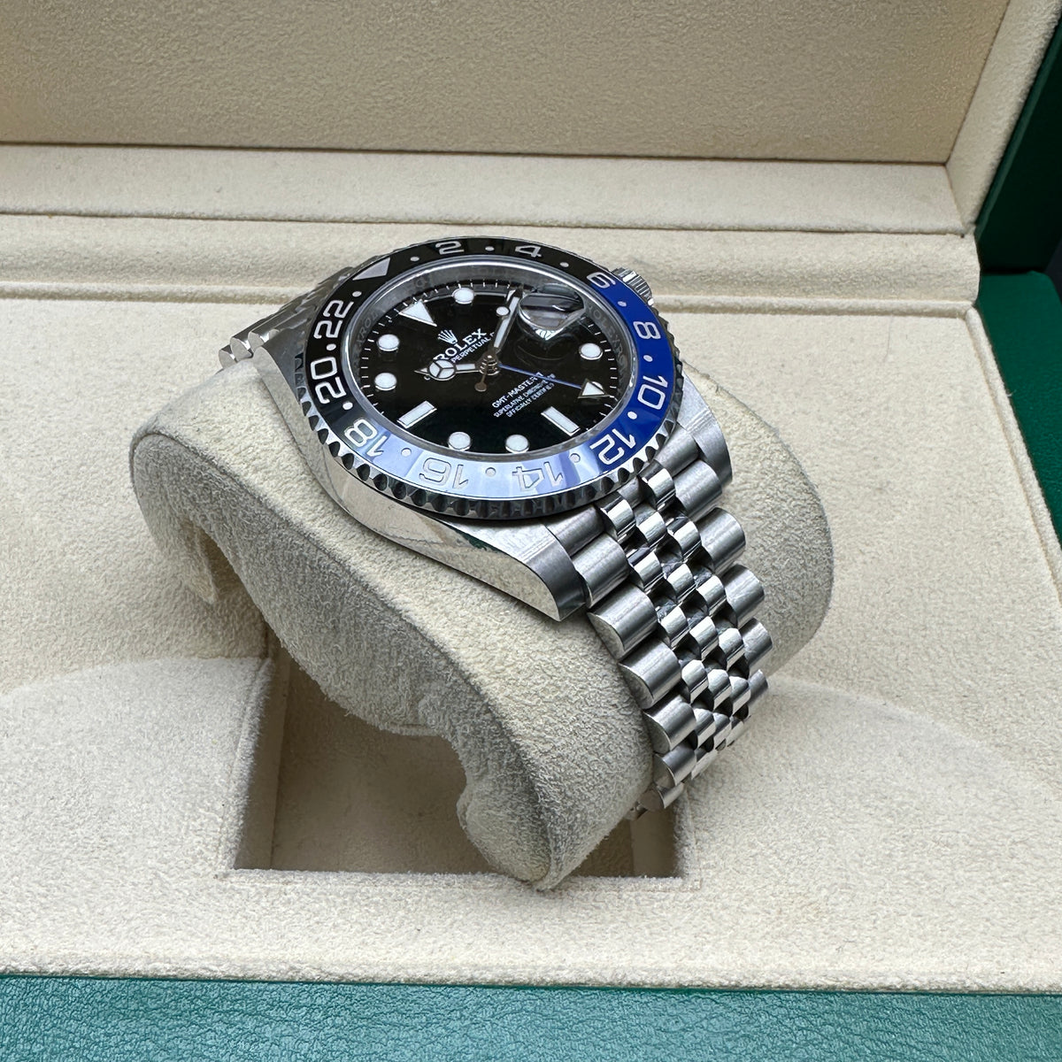 ROLEX GMT MASTER II 126710BLNR FULL SET 2019
