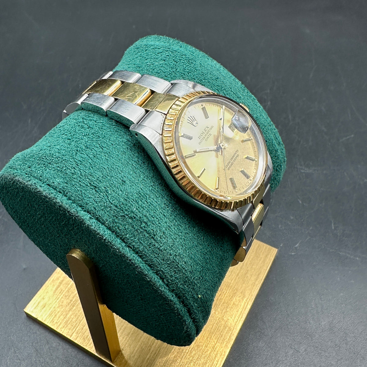 ROLEX DATE 34mm 15053 FULL SET ITALIA 1988
