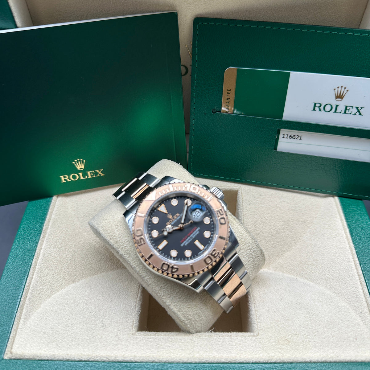 ROLEX YACHTMASTER 40MM 116621 FULL SET 2017