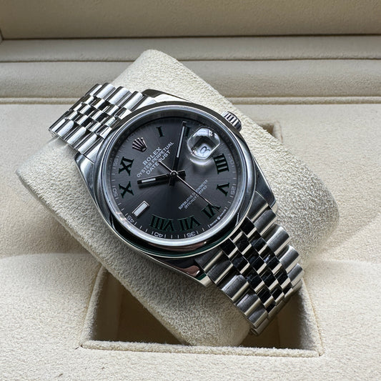 ROLEX DATEJUST 36mm 126200 FULL SET 2019