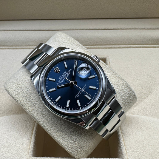 ROLEX DATEJUST 36MM 126200 FULL SET 2019