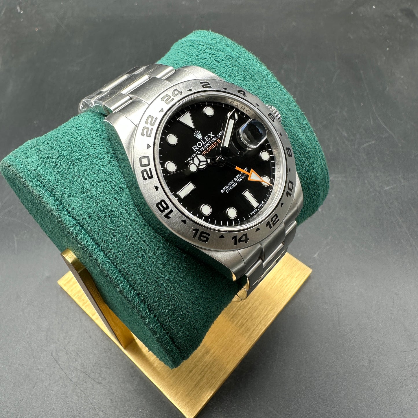 ROLEX EXPLORER II 42mm 216570 FULL SET 2016