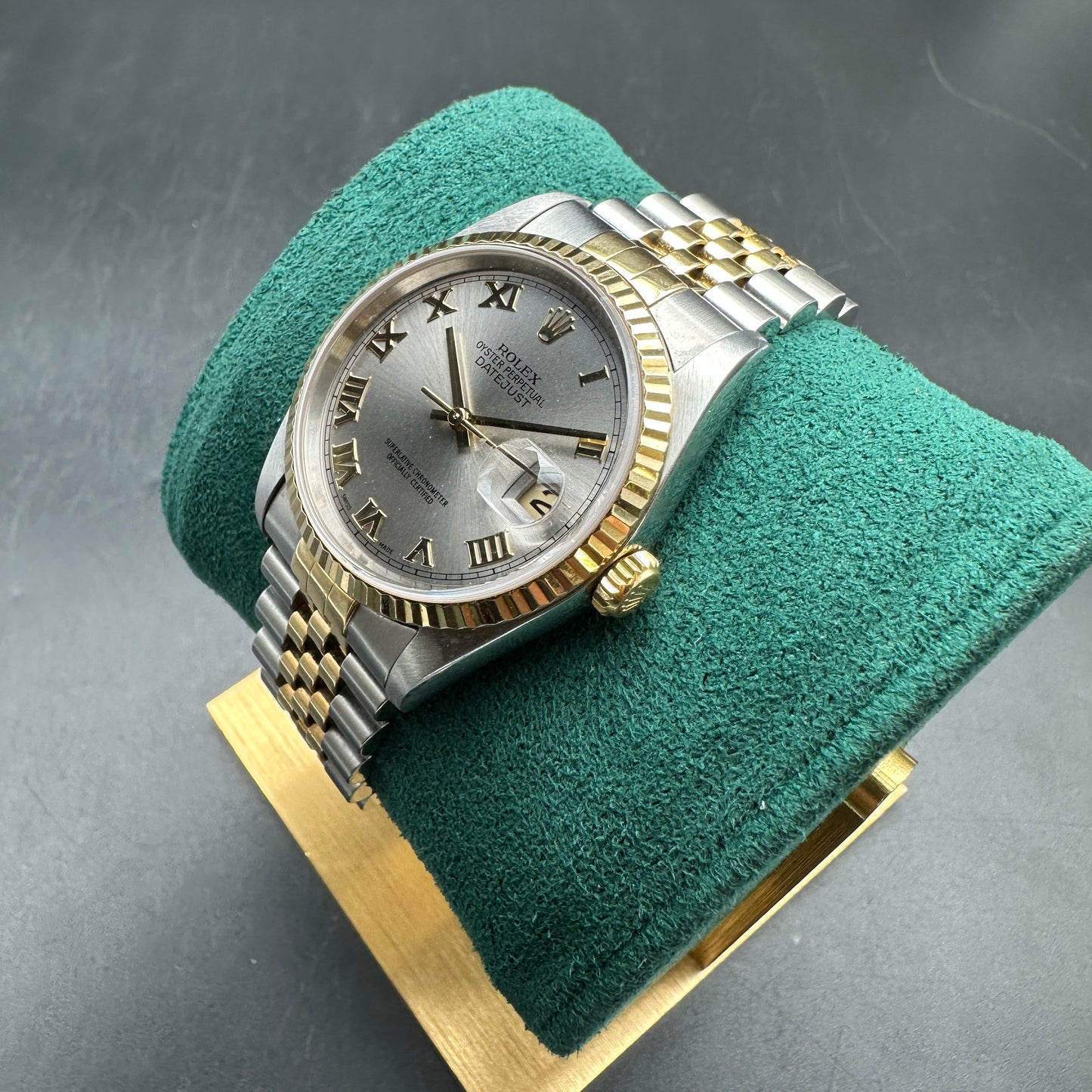 ROLEX DATEJUST 36mm 16233 FULL SET 2002
