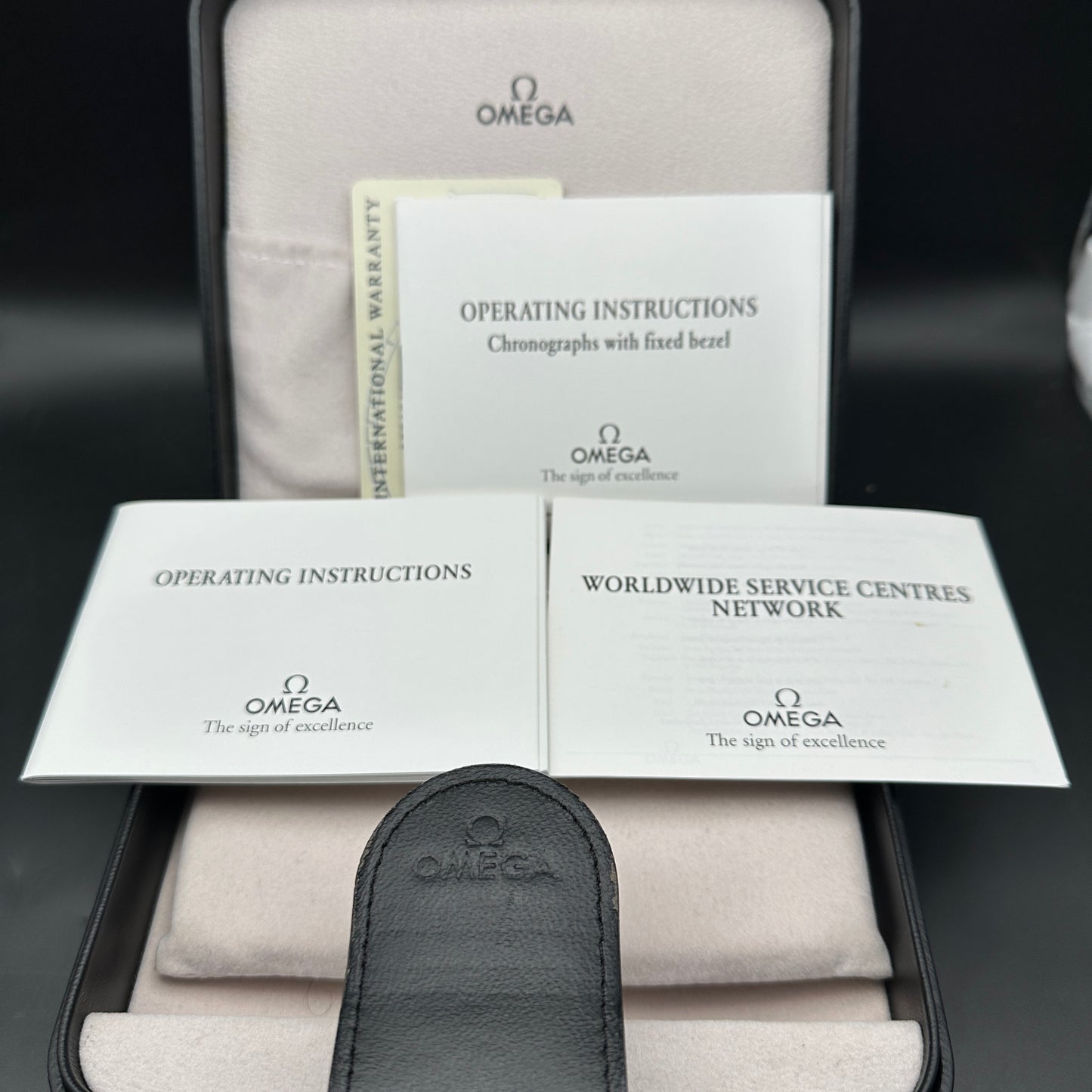 OMEGA SPEEDMASTER MOONWATCH 42MM 35725000 FULL SET 2003