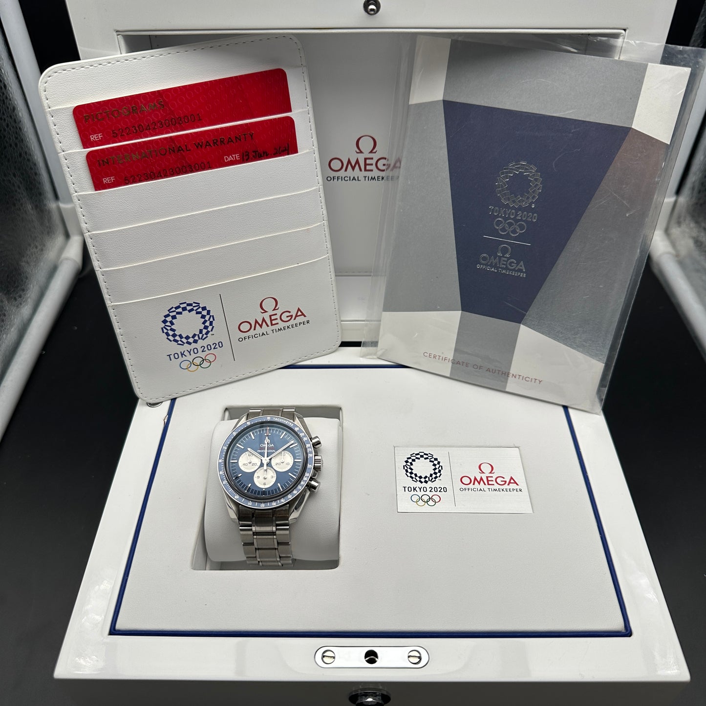 OMEGA SPEEDMASTER TOKYO LTD. ED. FULL SET 2021