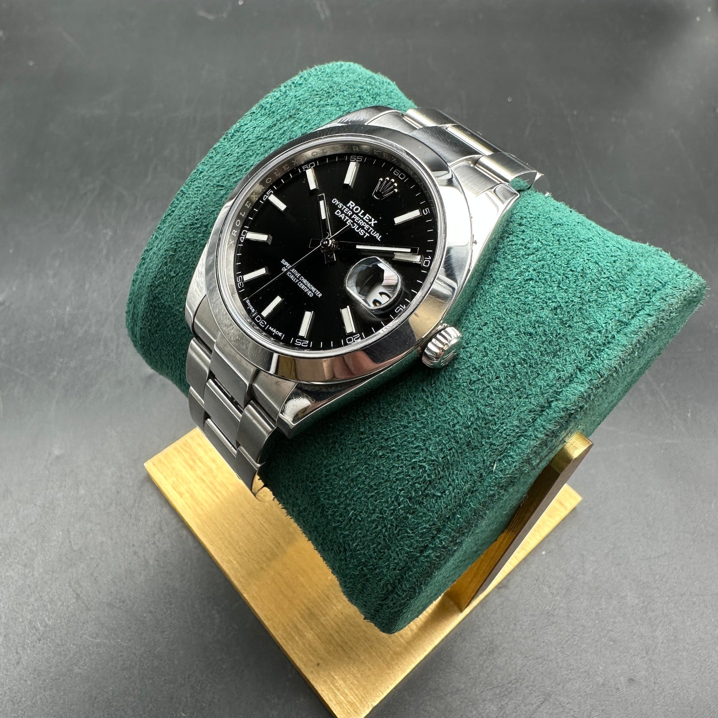 ROLEX DATEJUST 41mm 126300 FULL SET 2017