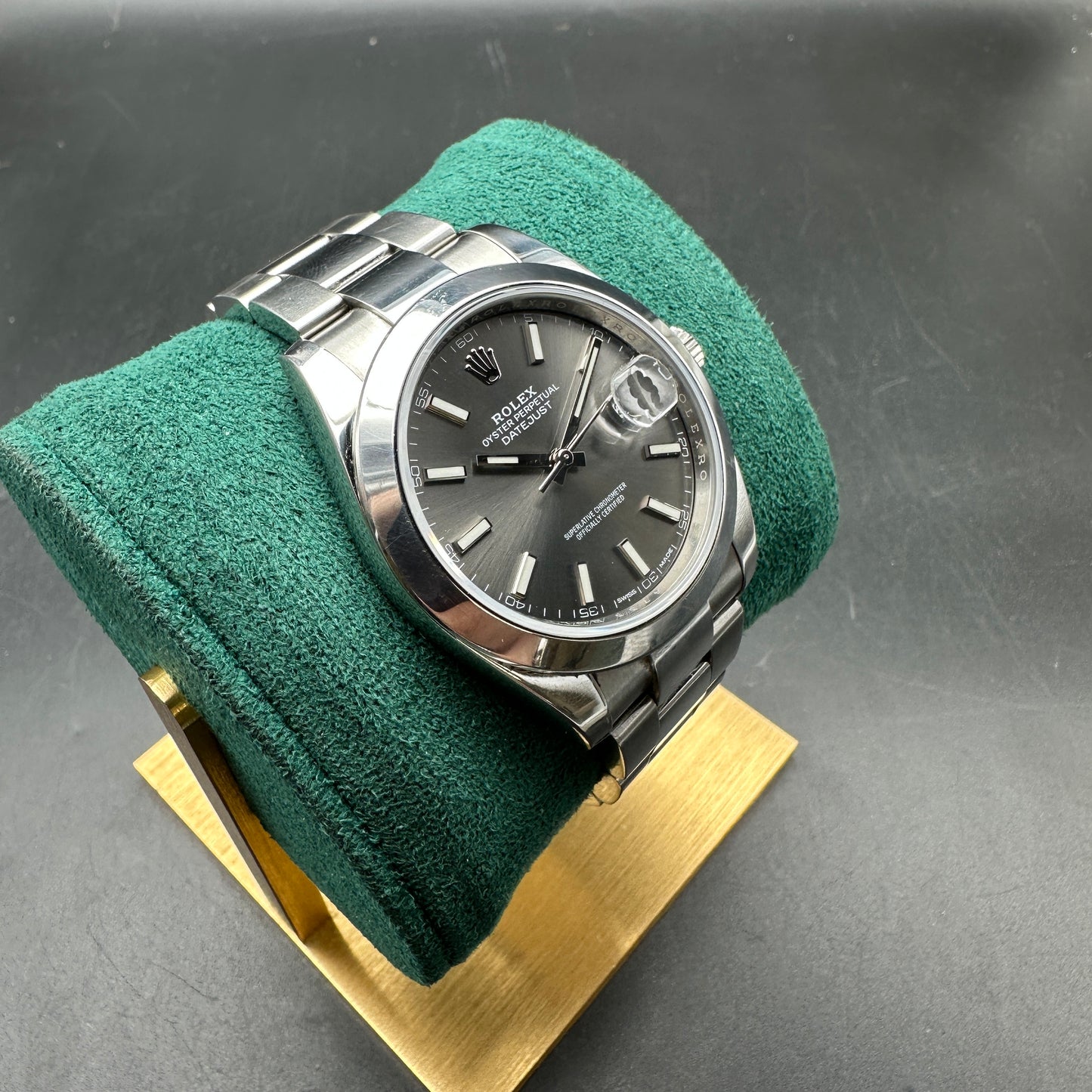 ROLEX DATEJUST 126300 FULL SET 2018