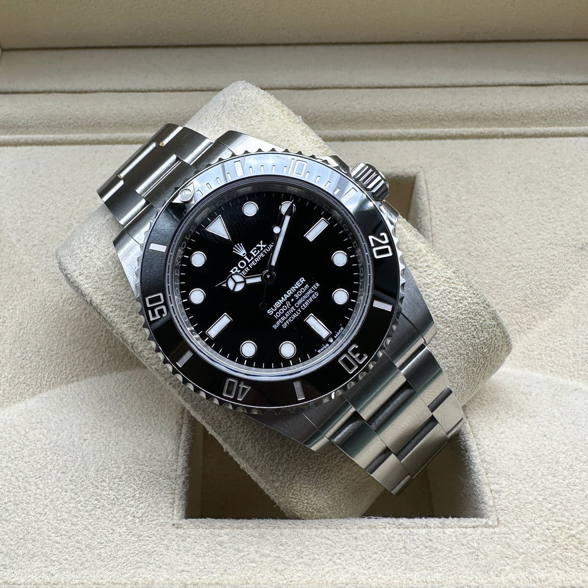 ROLEX SUBMARINER 41mm 124060 FULL SET ITALIA 2024