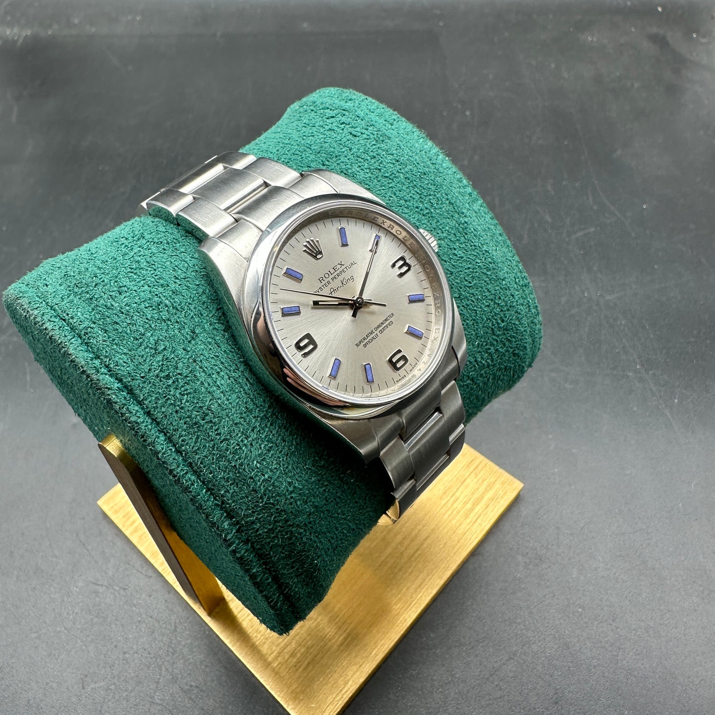 ROLEX AIRKING 34mm 114200 FULL SET 2009