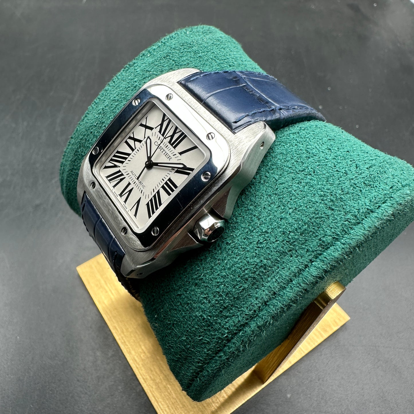CARTIER SANTOS 100 2878 FULL SET 2012