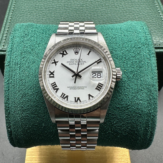 ROLEX DATEJUST 36mm 16234 FULL SET 2001