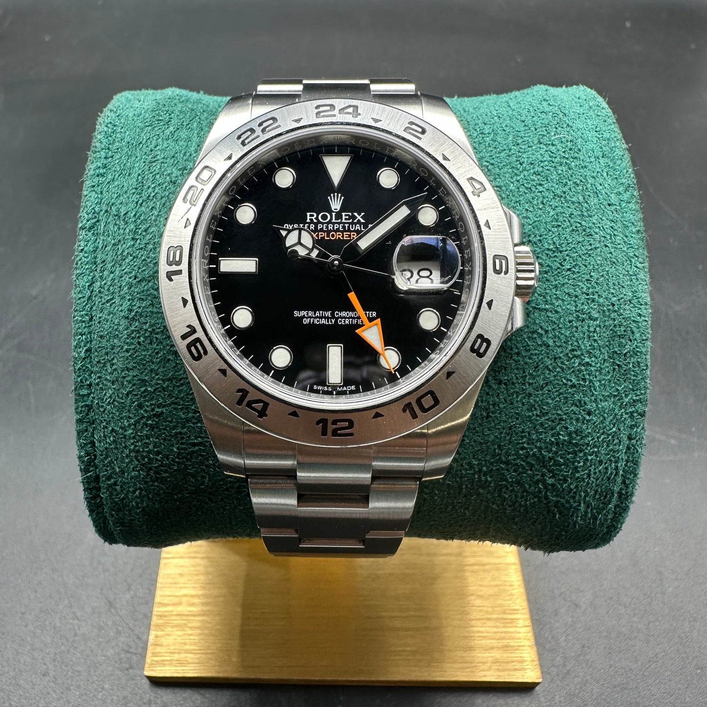 ROLEX EXPLORER II 42mm 216570 FULL SET 2017