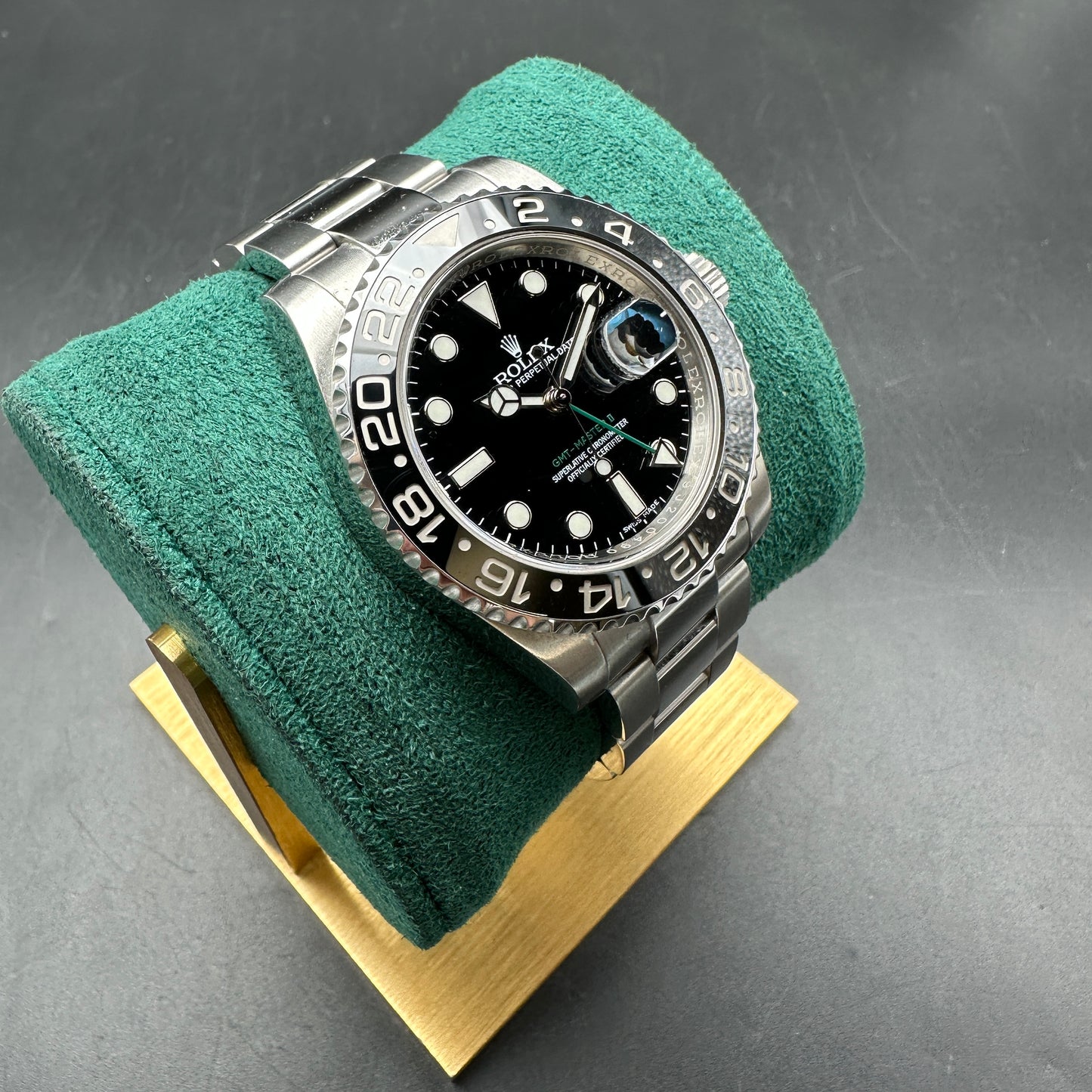 ROLEX GMT MASTER II 116710LN FULL SET 2014