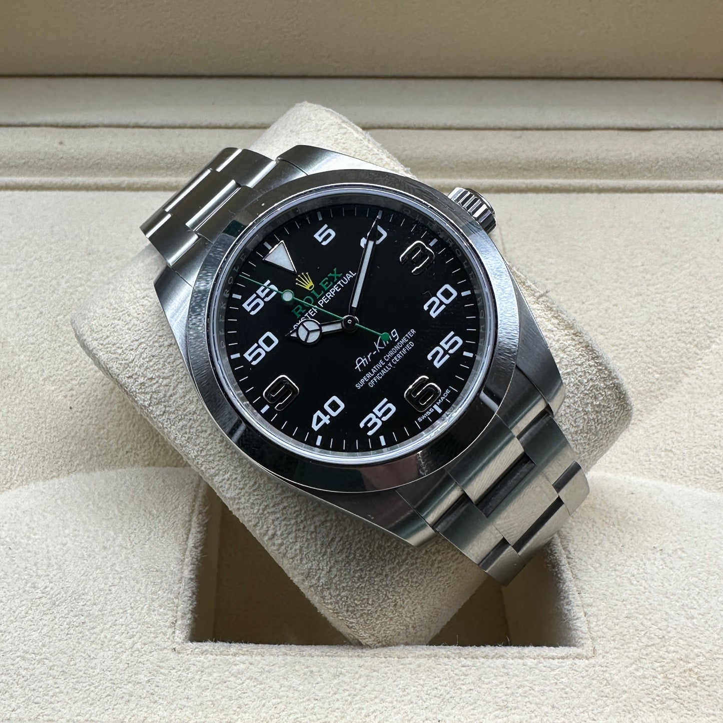 ROLEX AIRKING 40mm 116900 FULL SET 2018