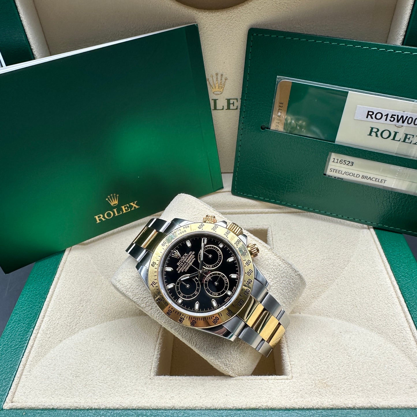 ROLEX DAYTONA 40mm 116523 FULL SET ITALIA 2015
