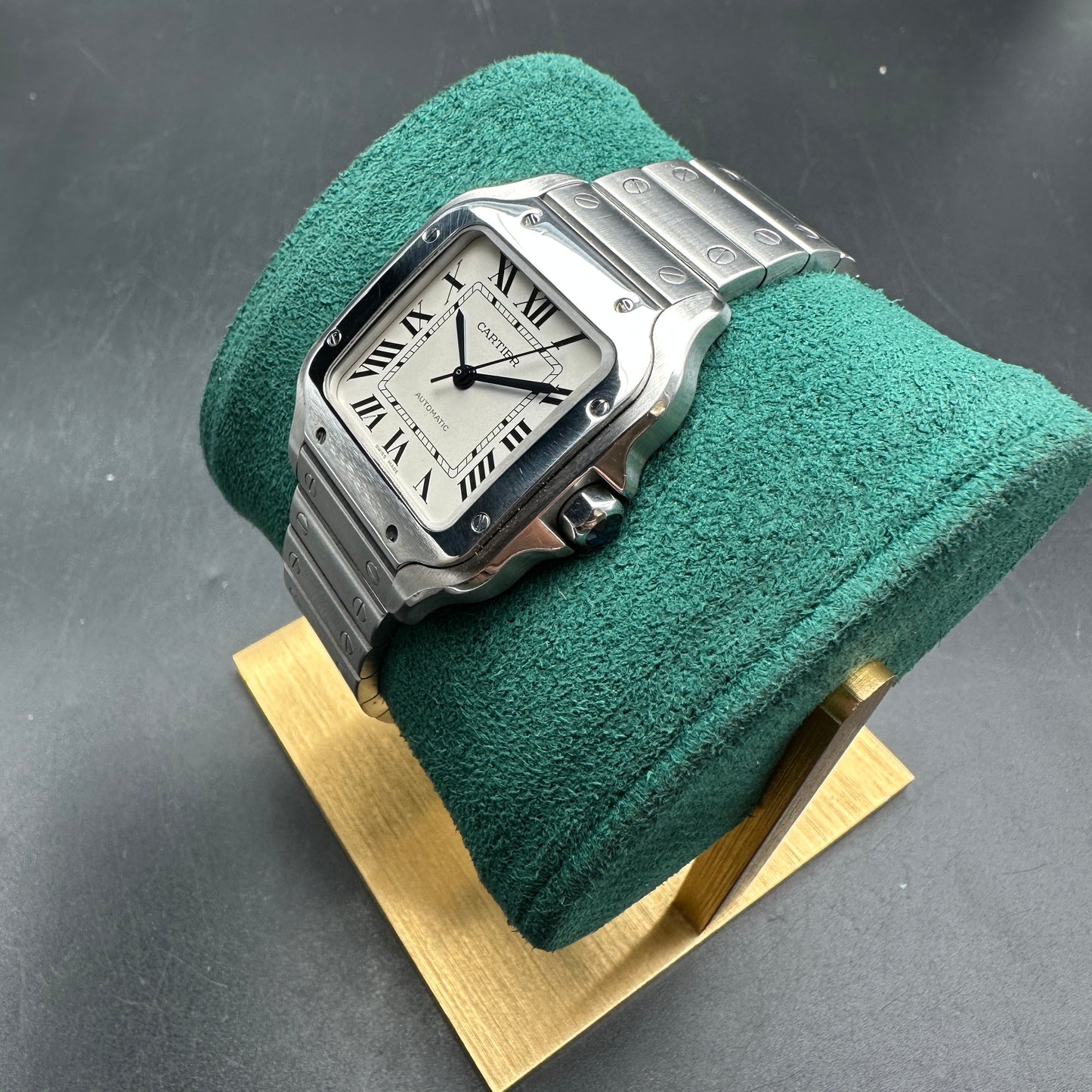 CARTIER SANTOS MEDIUM WSSA0010 FULL SET 2018