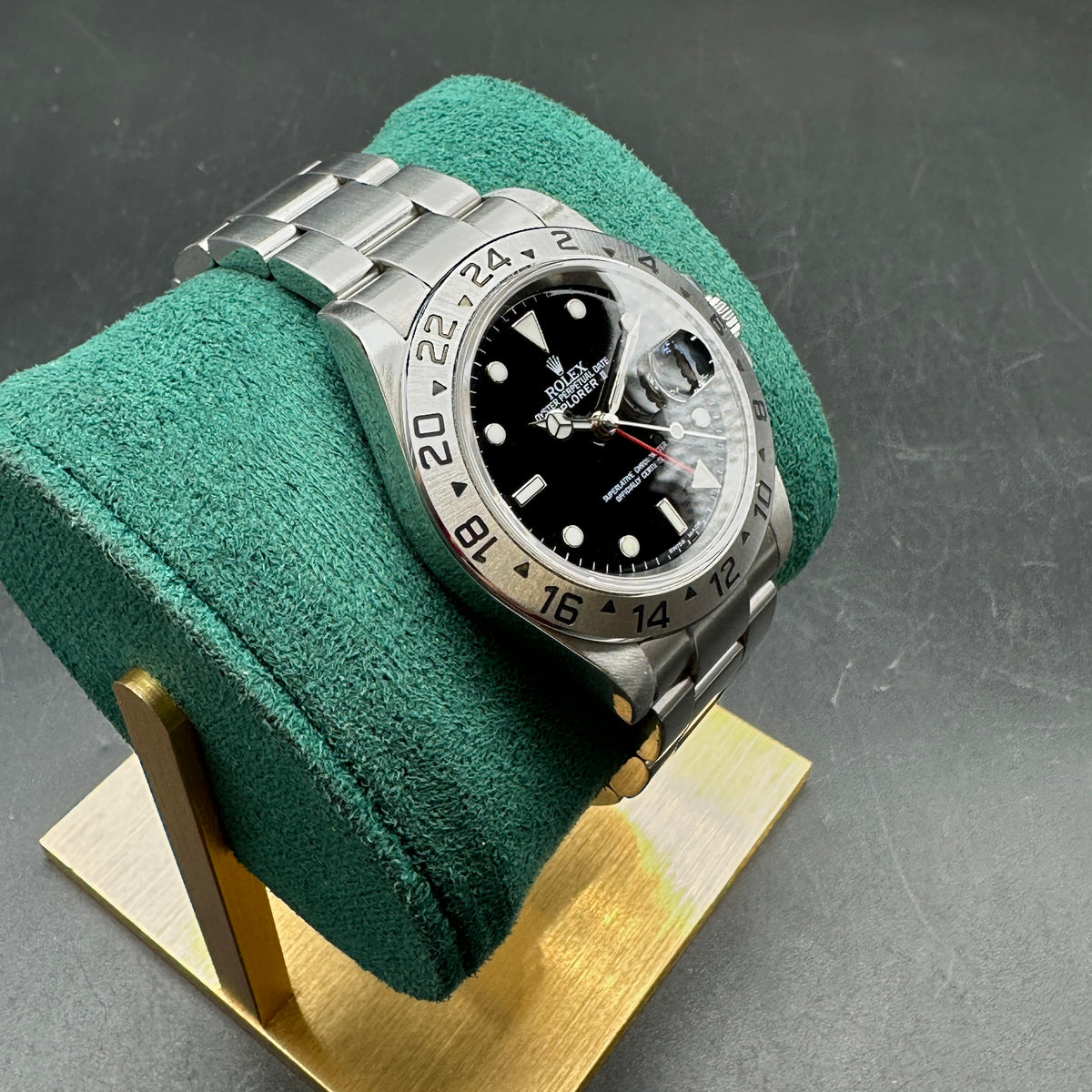 ROLEX EXPLORER II 40mm 16570 FULL SET ITALIA 2004