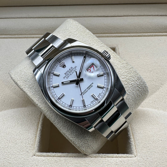 ROLEX DATEJUST 36mm 116200 FULL SET ITALIA 2017