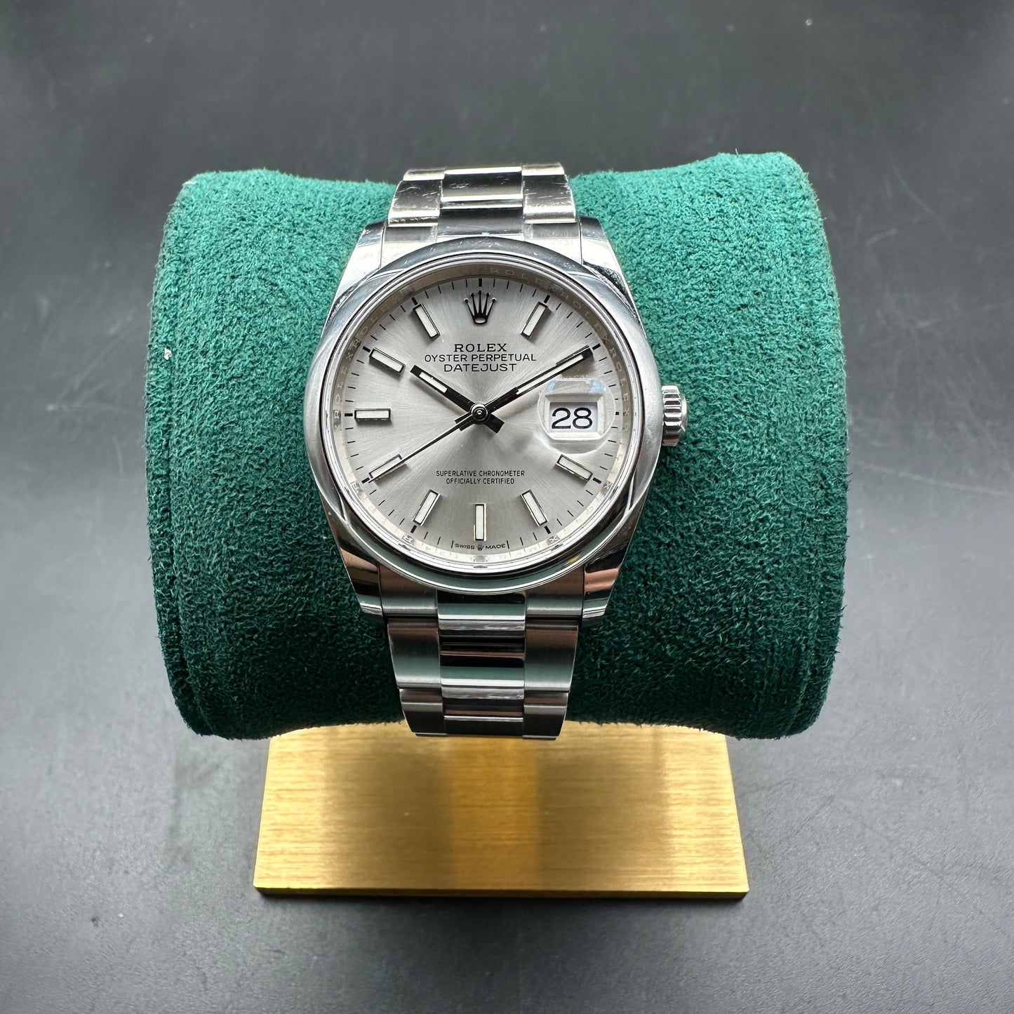 ROLEX DATEJUST 36mm 126200 FULL SET 2021