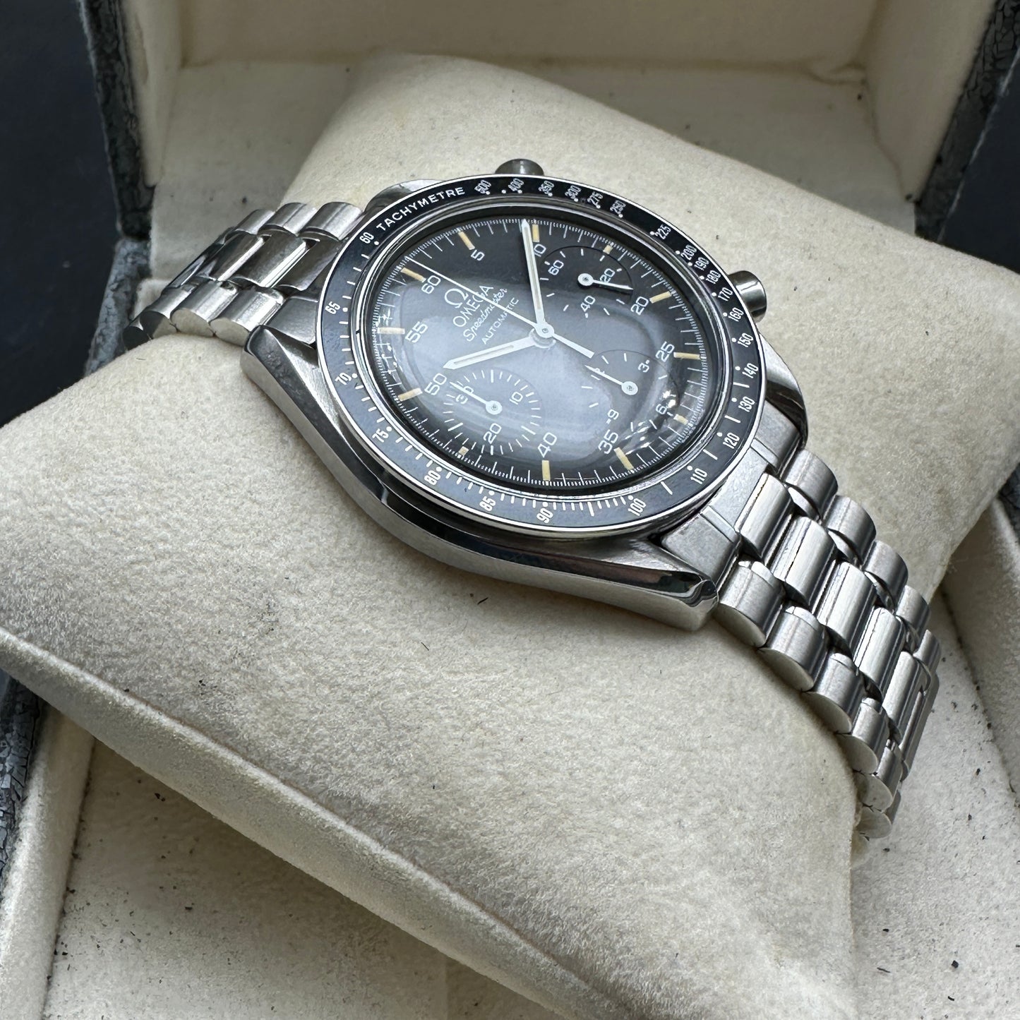 OMEGA SPEEDMASTER REDUCED 39mm ESALITE FULL SET ITALIA 1992