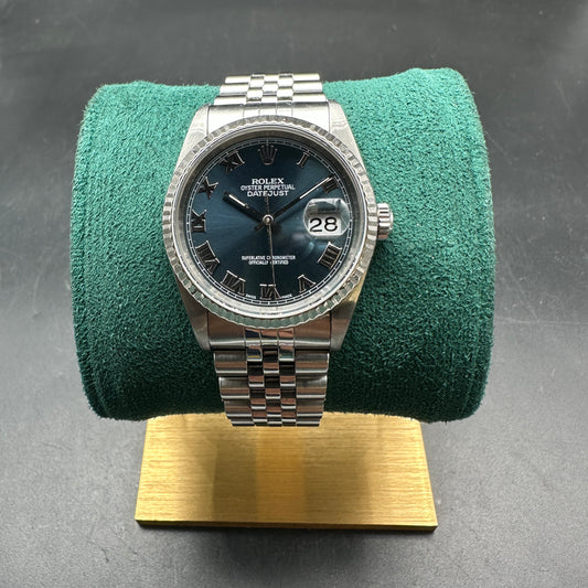 ROLEX DATEJUST 36mm 16234 FULL SET ITALIA 2001